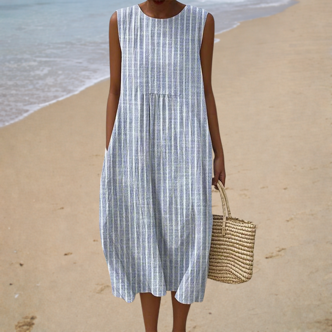 Anaïs | Abito a Righe Balneare