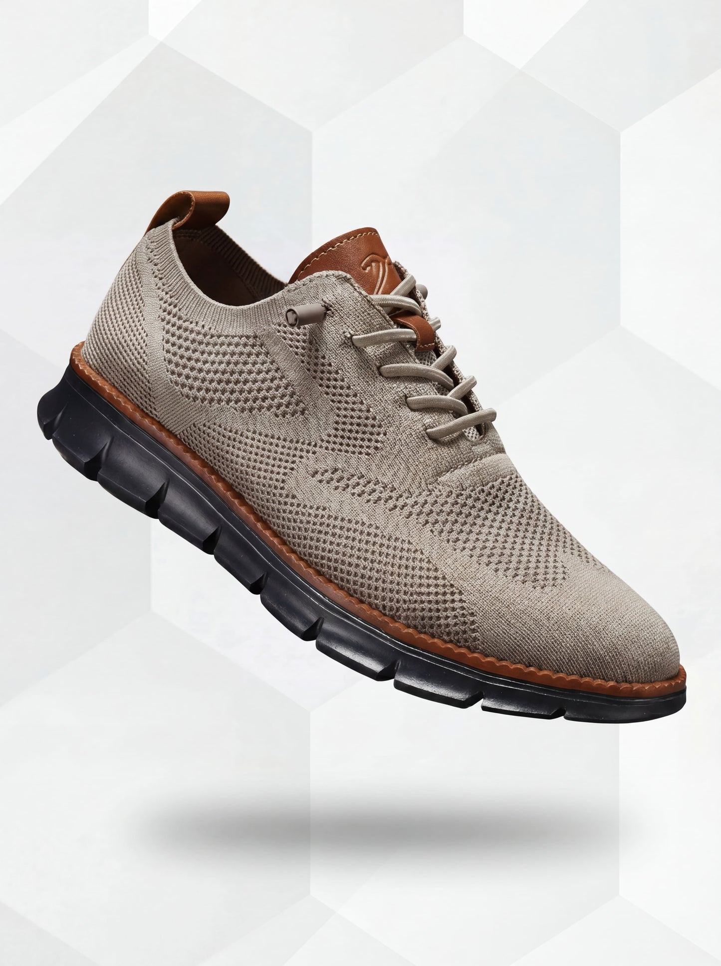 Ultracomfort | Prodyšné boty: Khaki-černá – Vevaly