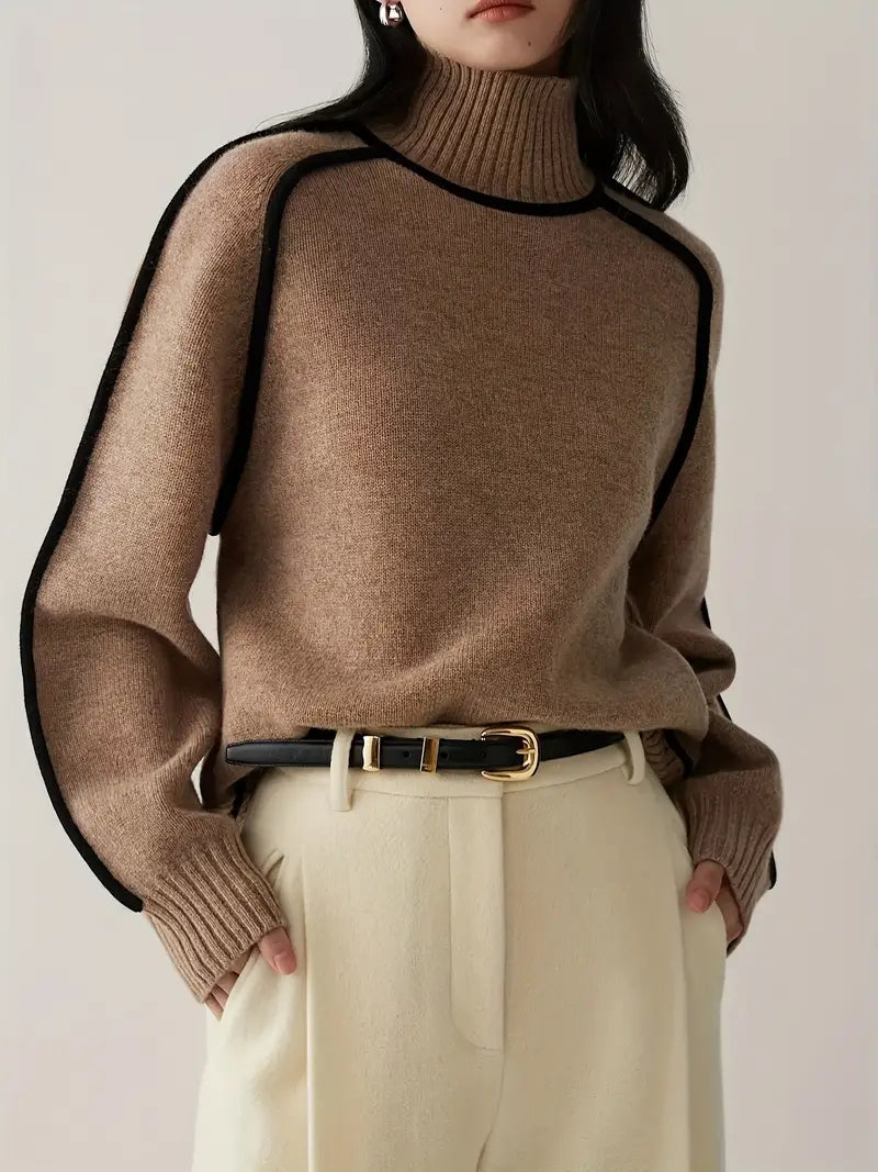 Valeria Fitted Winter Turtleneck