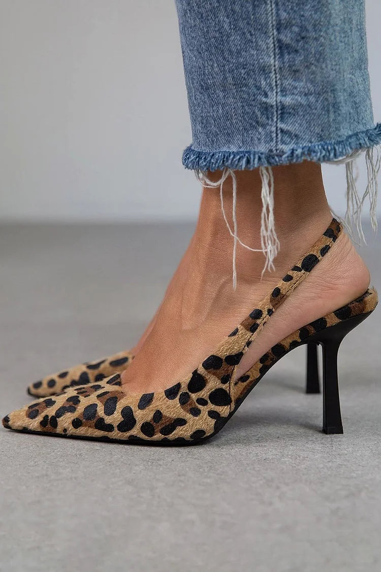 Avery™  | Tacchi D’Orsay Leopardo