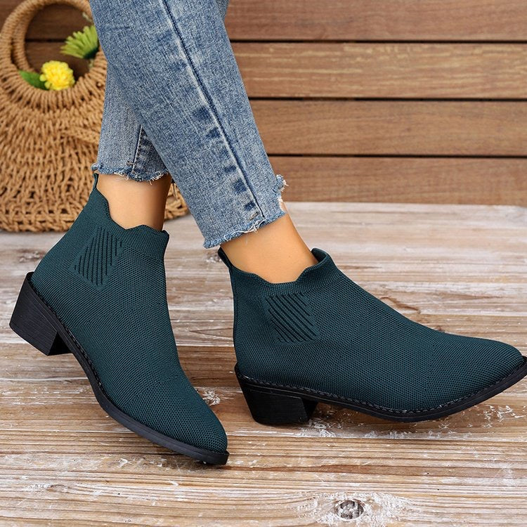 Rhea Slip-On Ankle Boots
