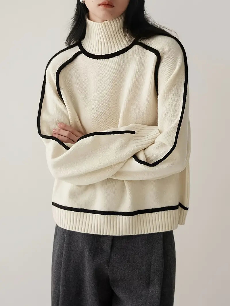Valeria Fitted Winter Turtleneck