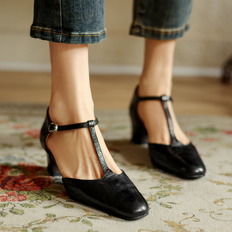 Elegant Womens Mary Jane Shoes