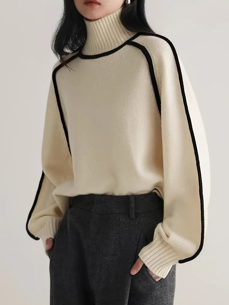 Valeria Fitted Winter Turtleneck