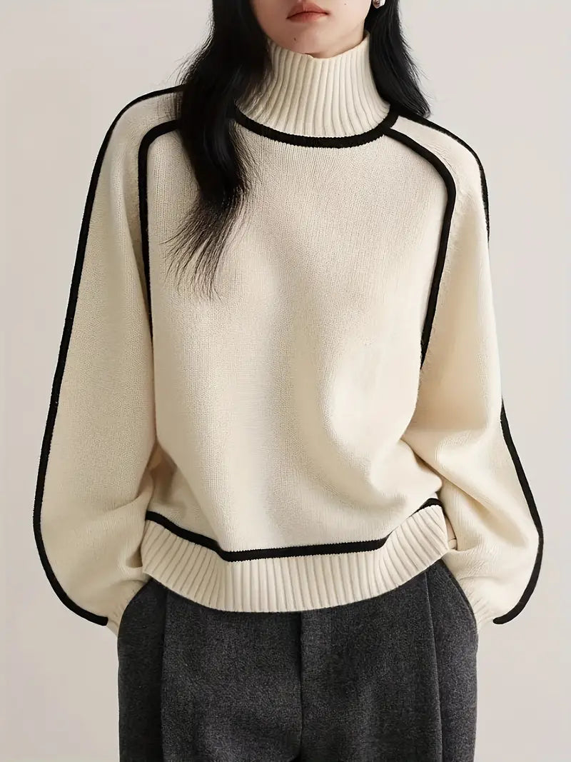 Valeria Fitted Winter Turtleneck