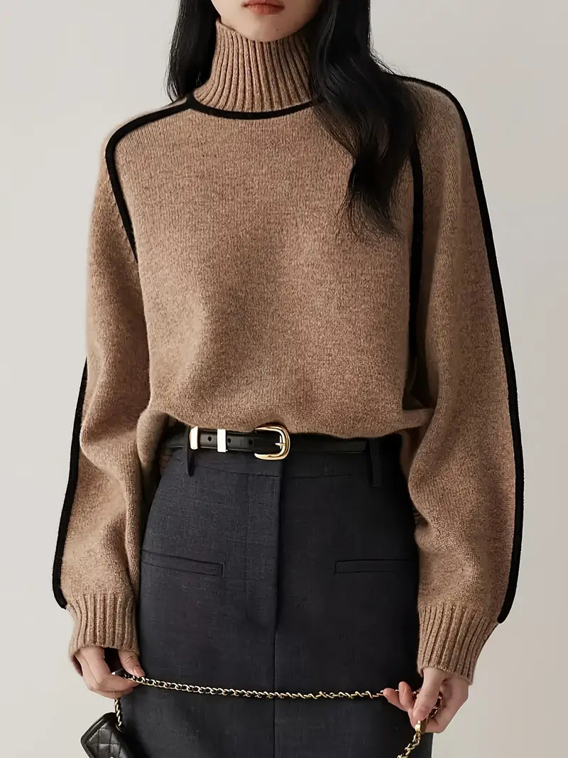 Valeria Fitted Winter Turtleneck