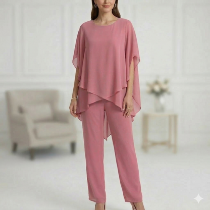 Maeryn™ – Elegantní šifonový komplet – Vevaly