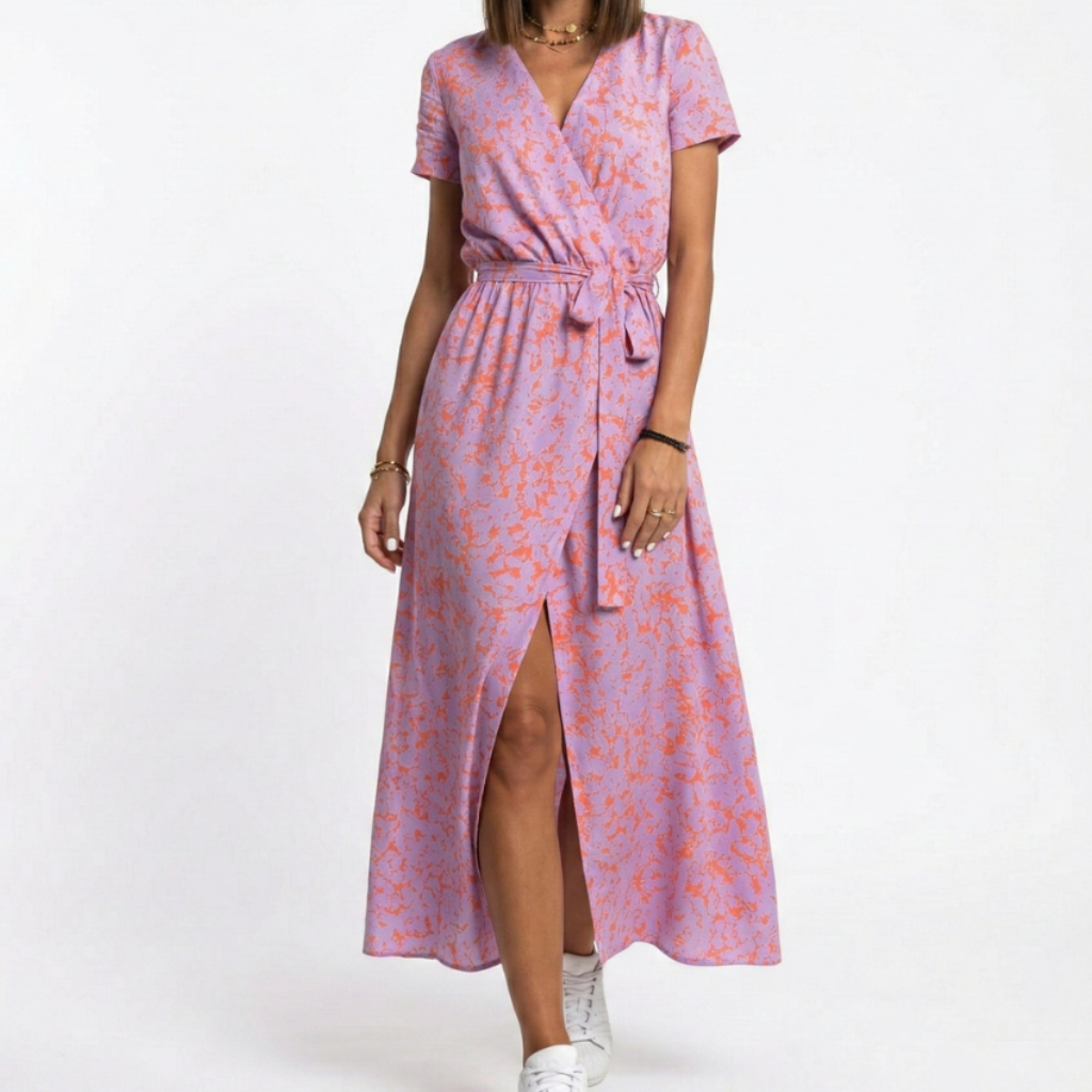 Julia - Elegantes Kleid mit V-Ausschnitt und figurformendem Schnitt