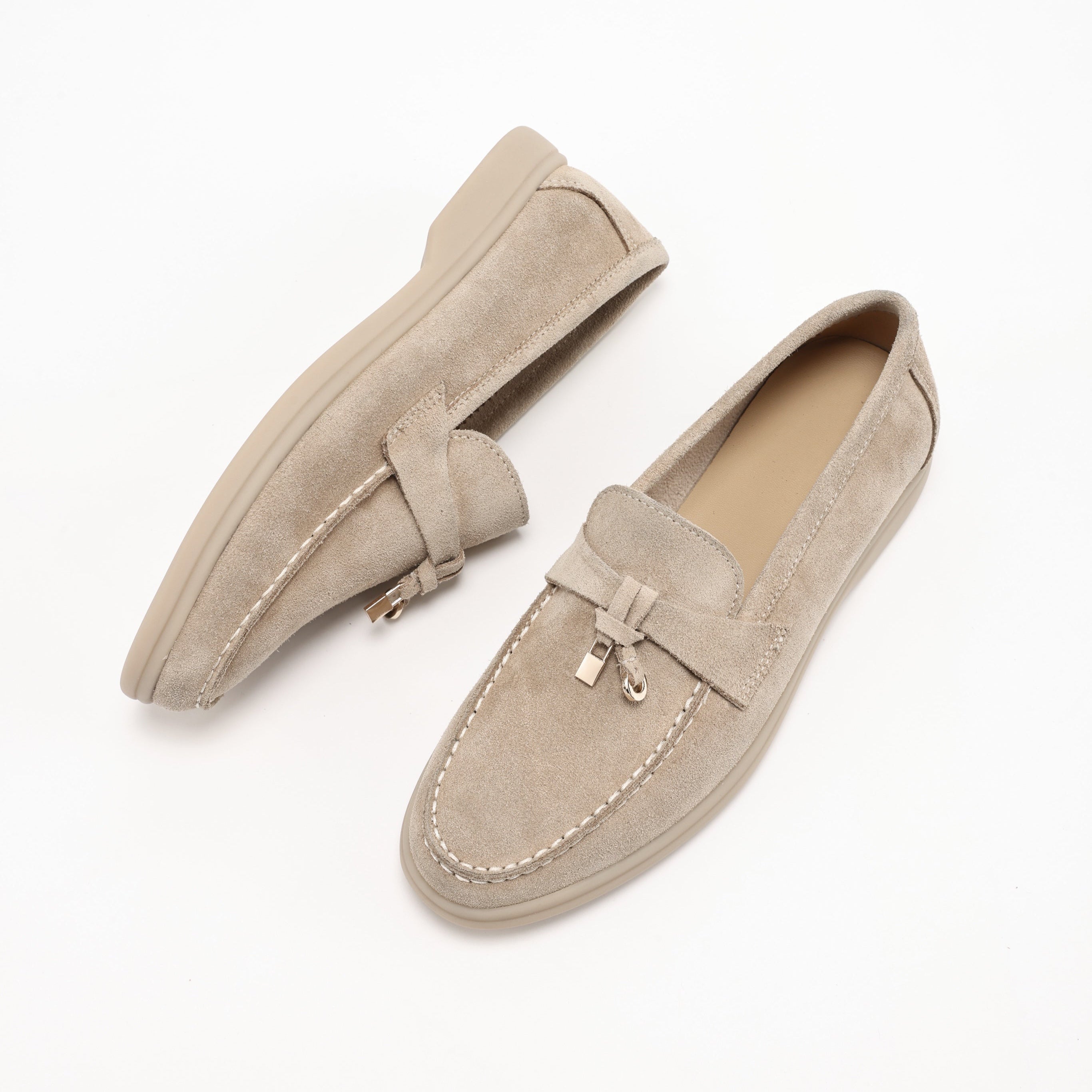 Edith Suede Lady Loafers