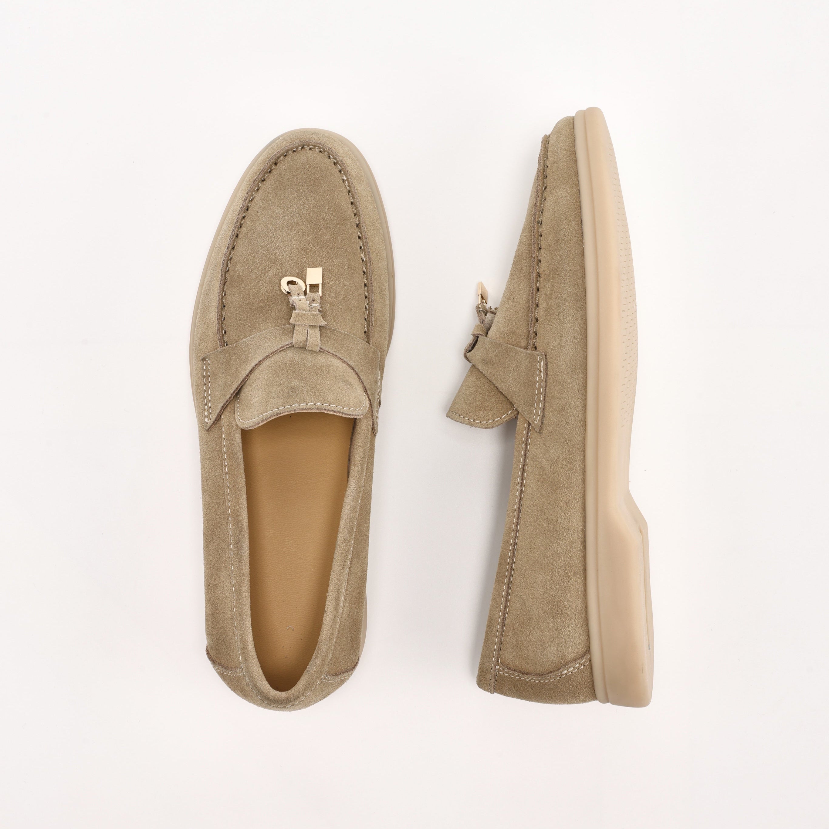 Edith Suede Lady Loafers