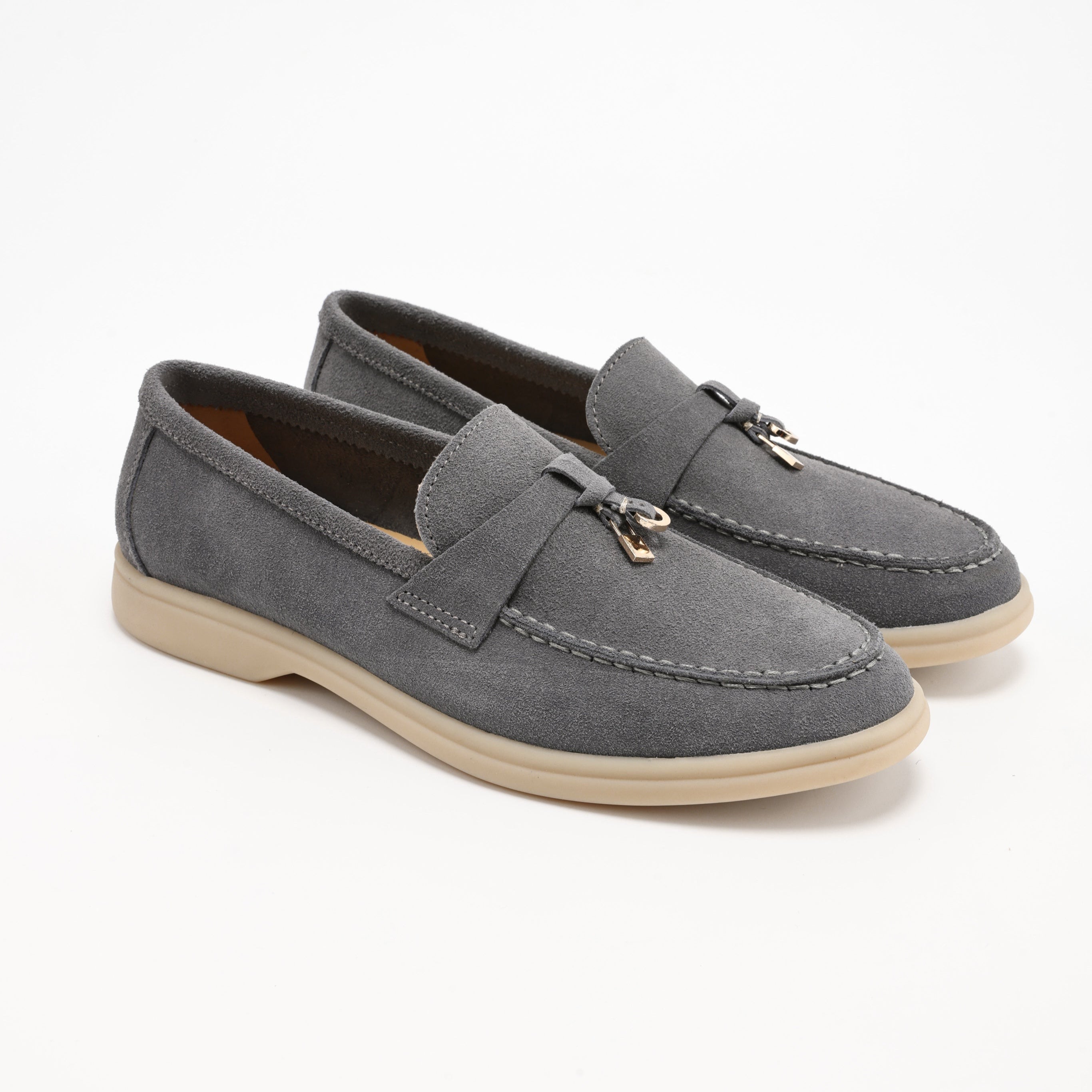 Edith Suede Lady Loafers