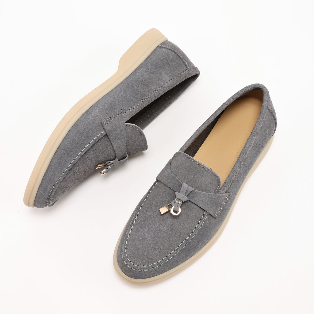 Edith Suede Lady Loafers