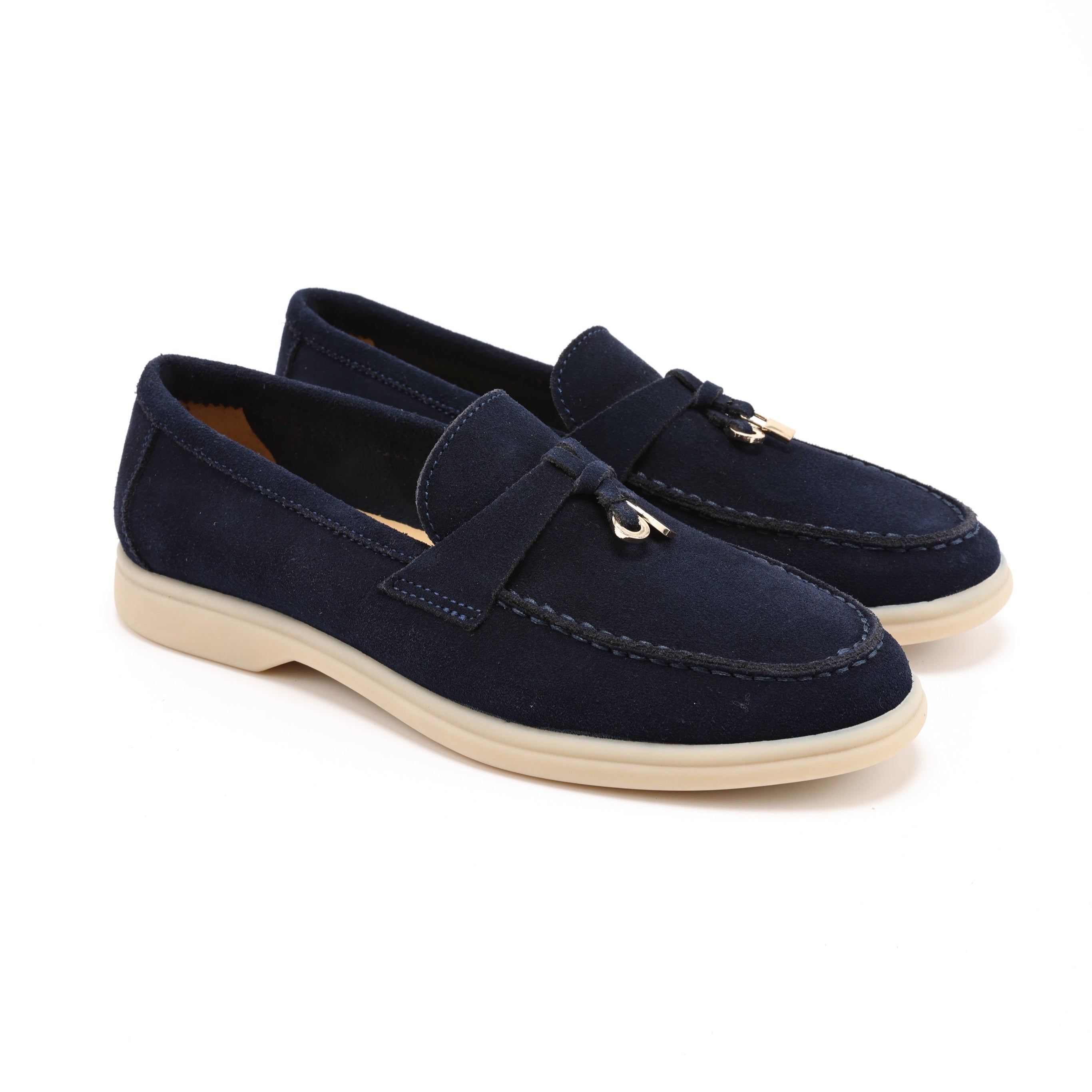 Edith Suede Lady Loafers