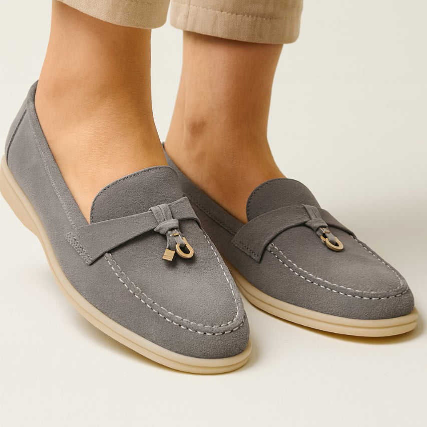 Edith Suede Lady Loafers