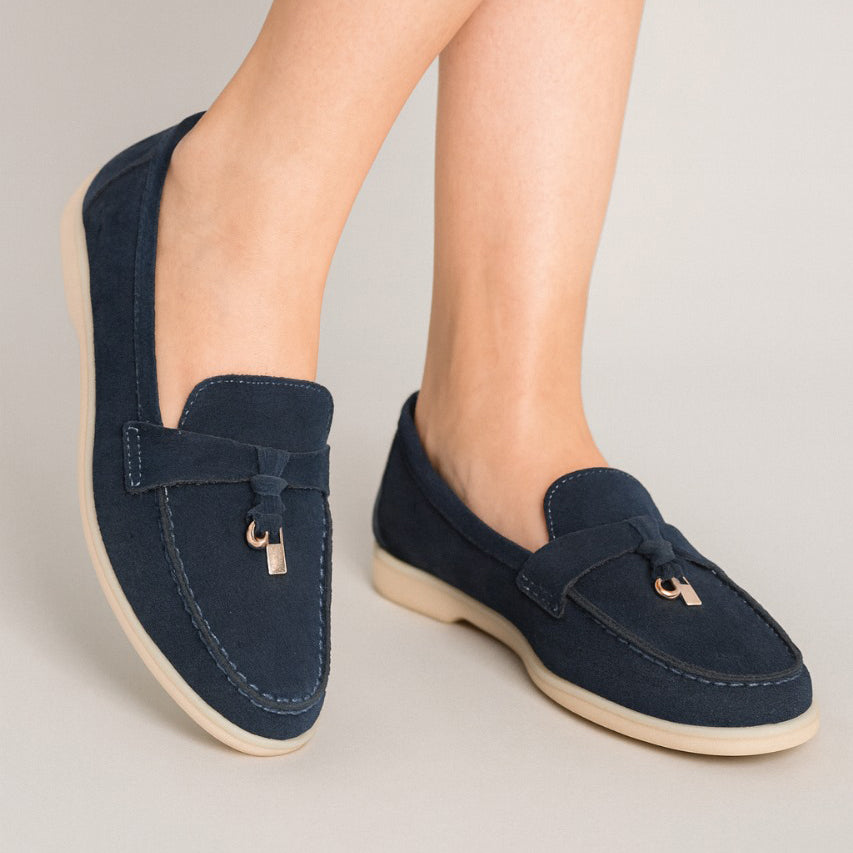 Edith Suede Lady Loafers