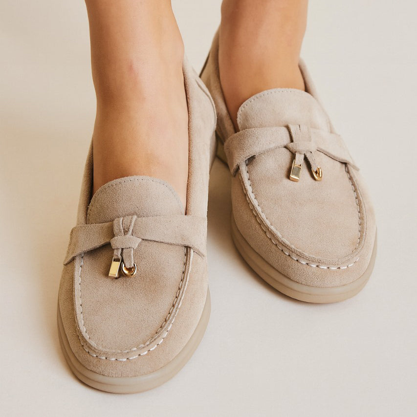 Edith Suede Lady Loafers