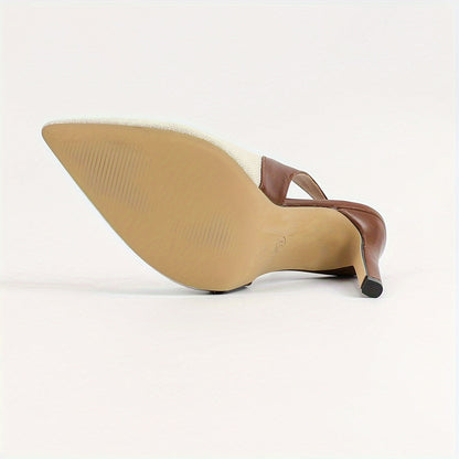 Amelie™  | Tacchi Slingback a Contrasto