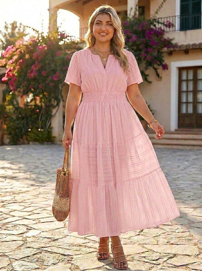 Vero | Boho maxi šaty s volánem