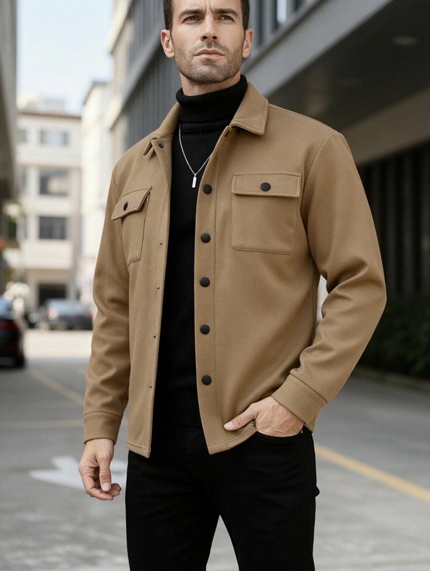 OVERSHIRT - KHAKI