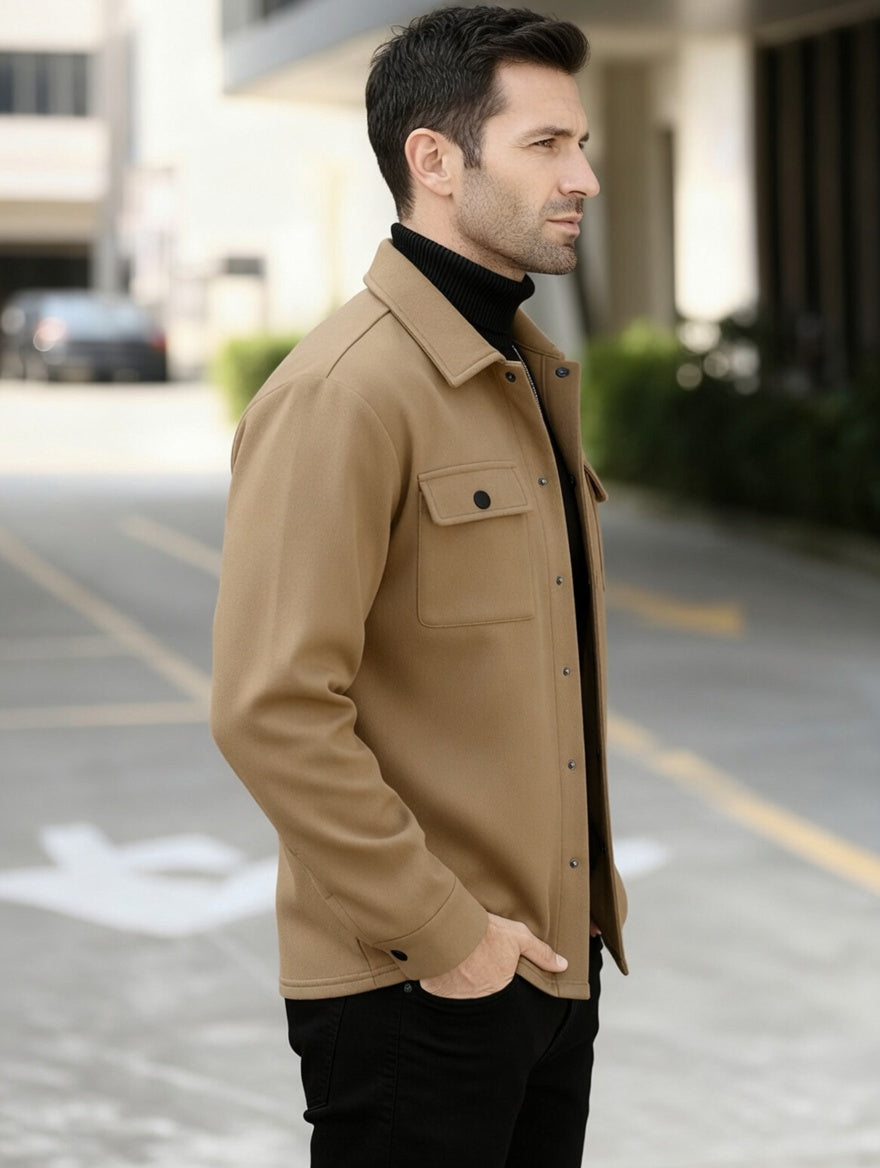 OVERSHIRT - KHAKI