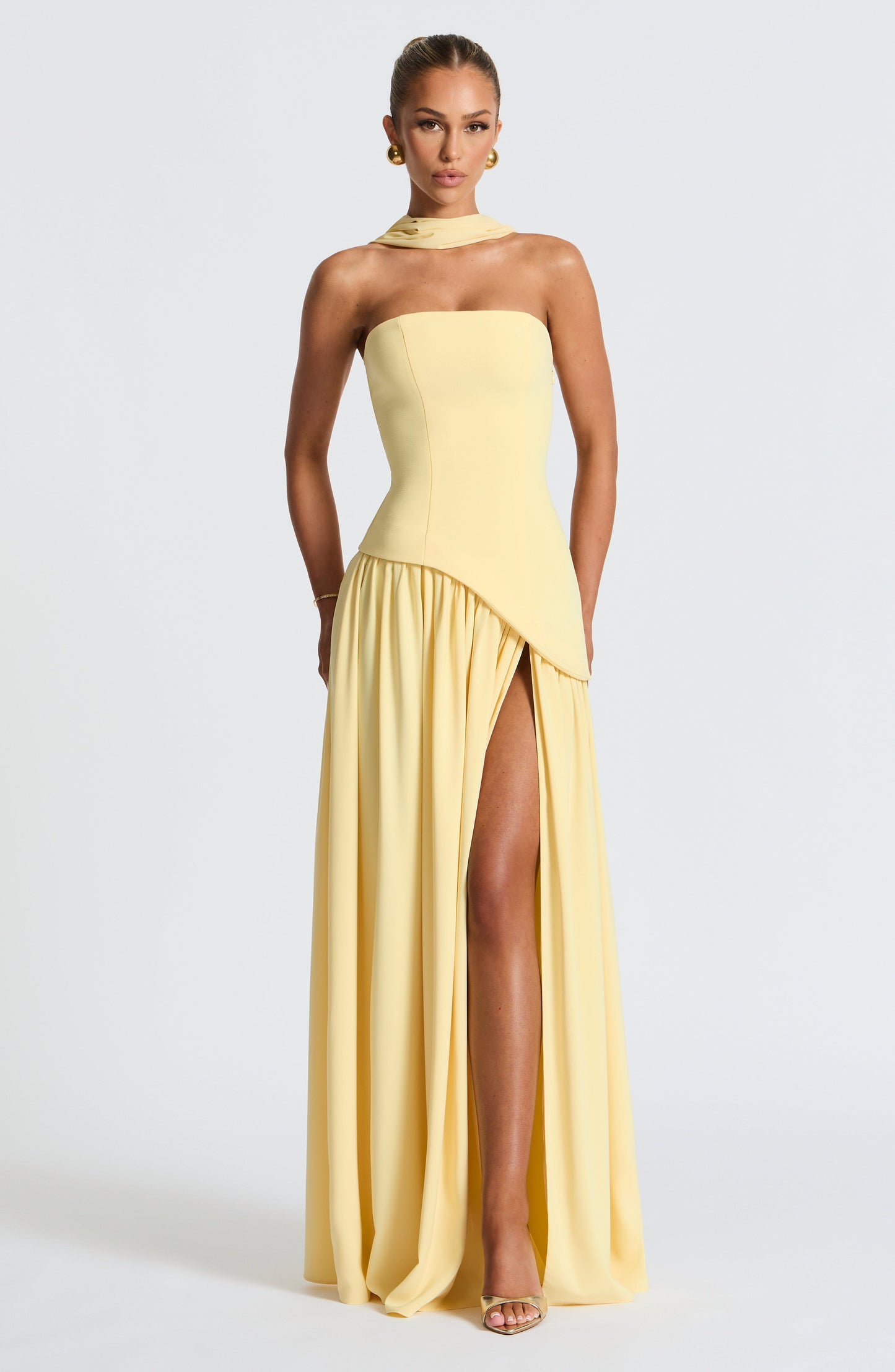 Serena | Abito Maxi Limone
