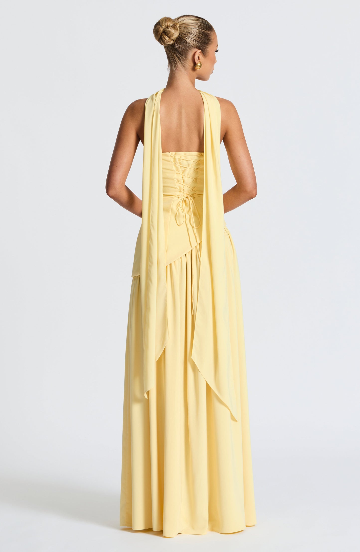 Serena | Abito Maxi Limone