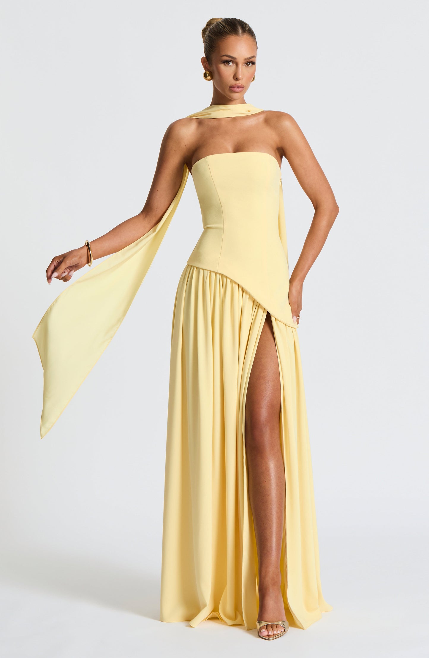 Serena | Abito Maxi Limone