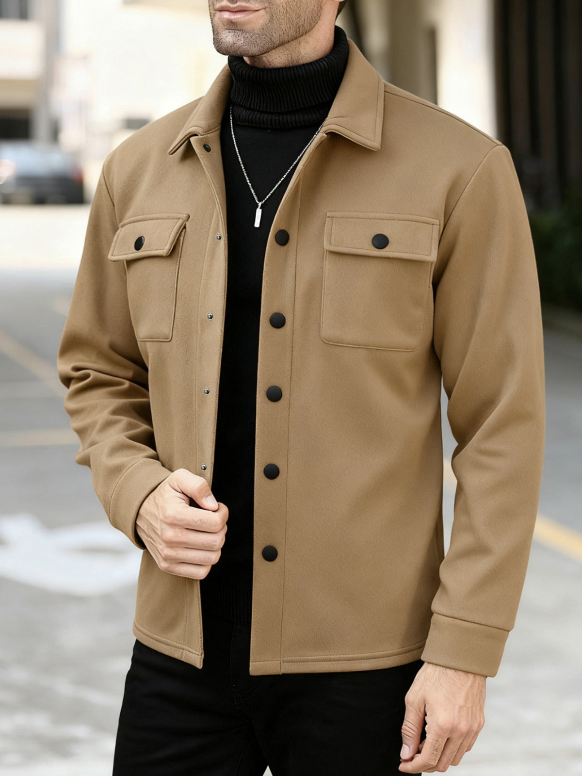 OVERSHIRT - KHAKI