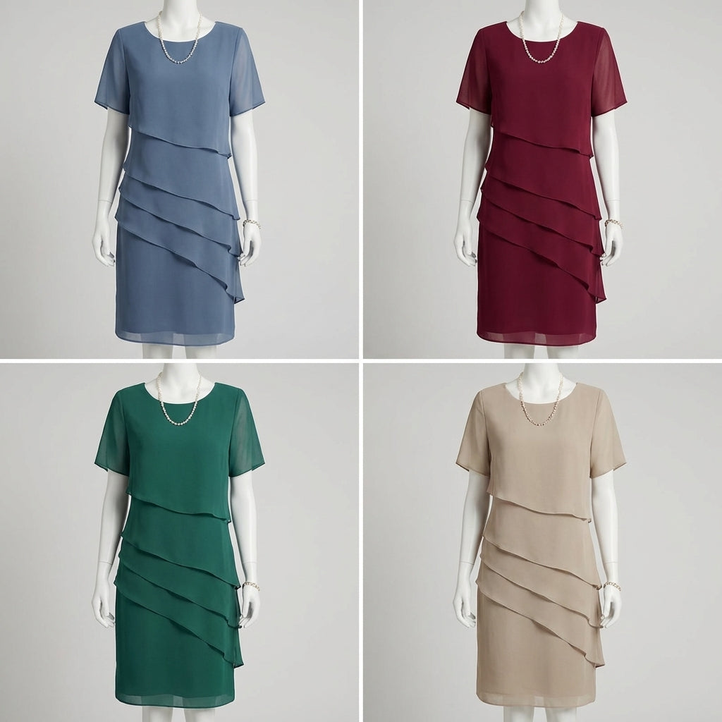 Luzette™ Vestido Midi Sereno